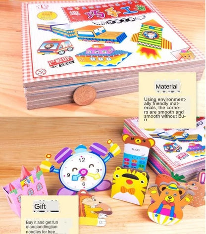Kids paper crafts اشغال ورقيه للاطفال