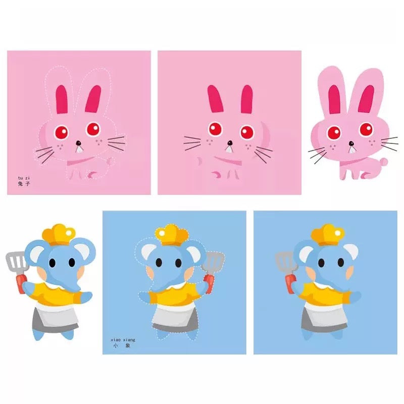 Kids paper crafts اشغال ورقية للاطفال