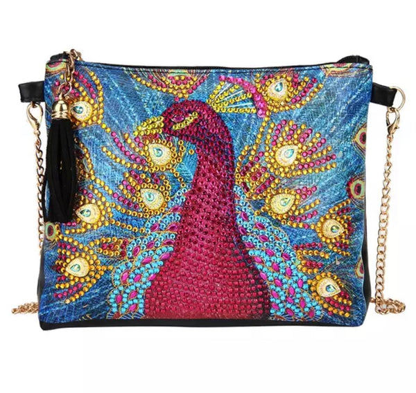 Handbag Diamond حقيبه كريستاليه