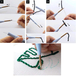 Punch Needle Embroidery تطريز بقلم الإبره
