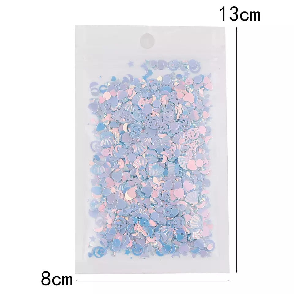 Resin glitter لمعه للرزن