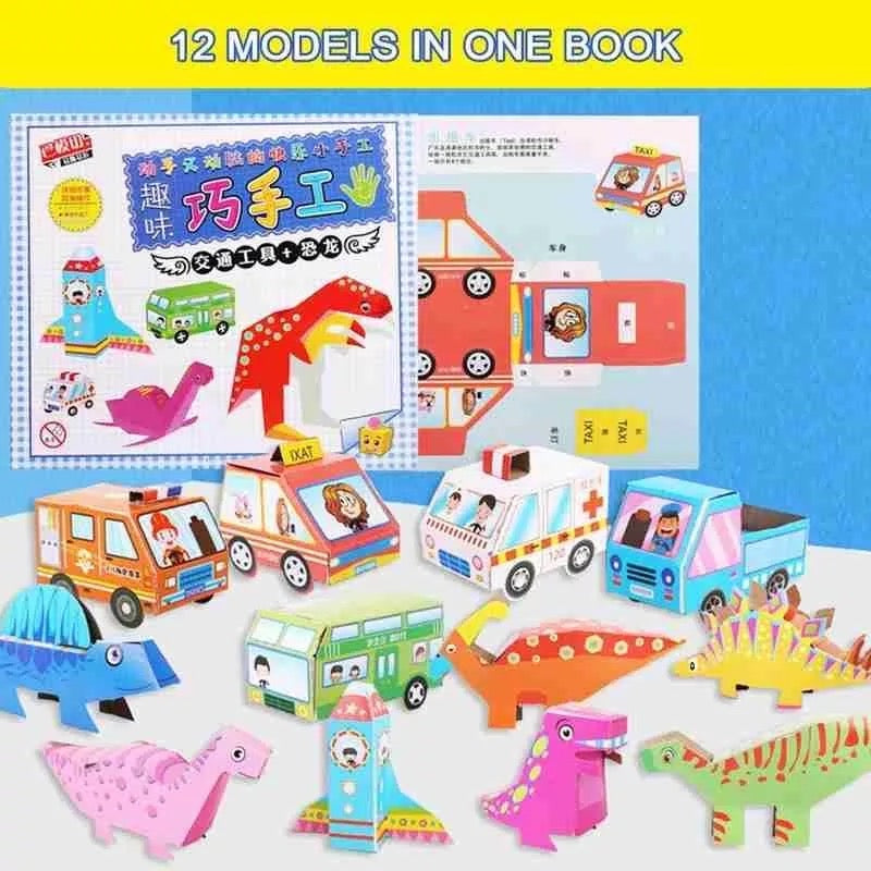 Kids paper crafts اشغال ورقيه للاطفال