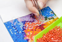 Diamonds painting لوحة الماسية