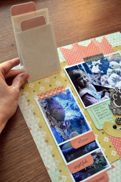 Scrapbook ورق ملون