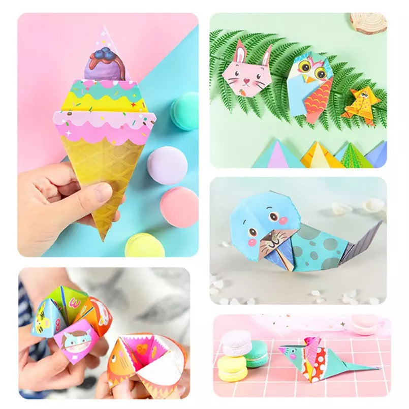 Kids paper crafts اشغال ورقية للاطفال