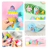 Kids paper crafts اشغال ورقية للاطفال
