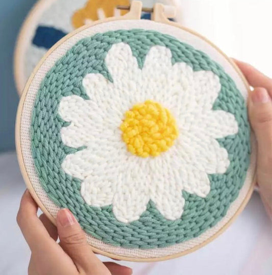 Punch Needle Embroidery تطريز بقلم الإبره
