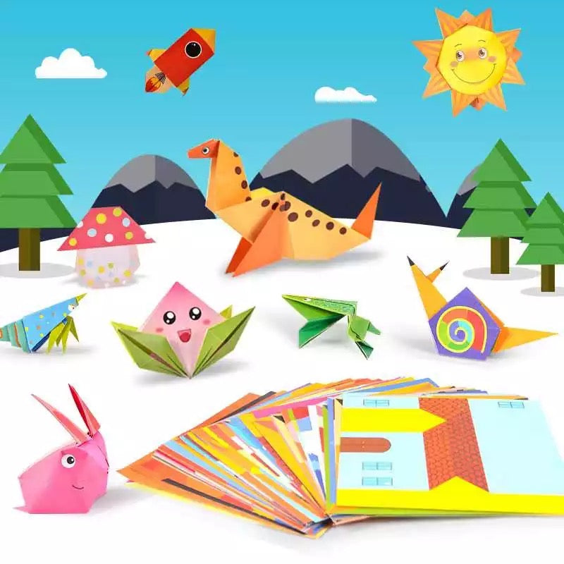 Kids paper crafts اشغال ورقية للاطفال