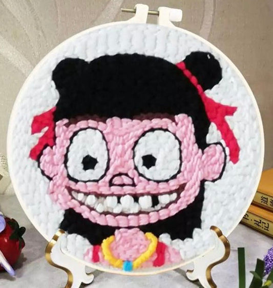 Punch Needle Embroidery تطريز بقلم الإبره