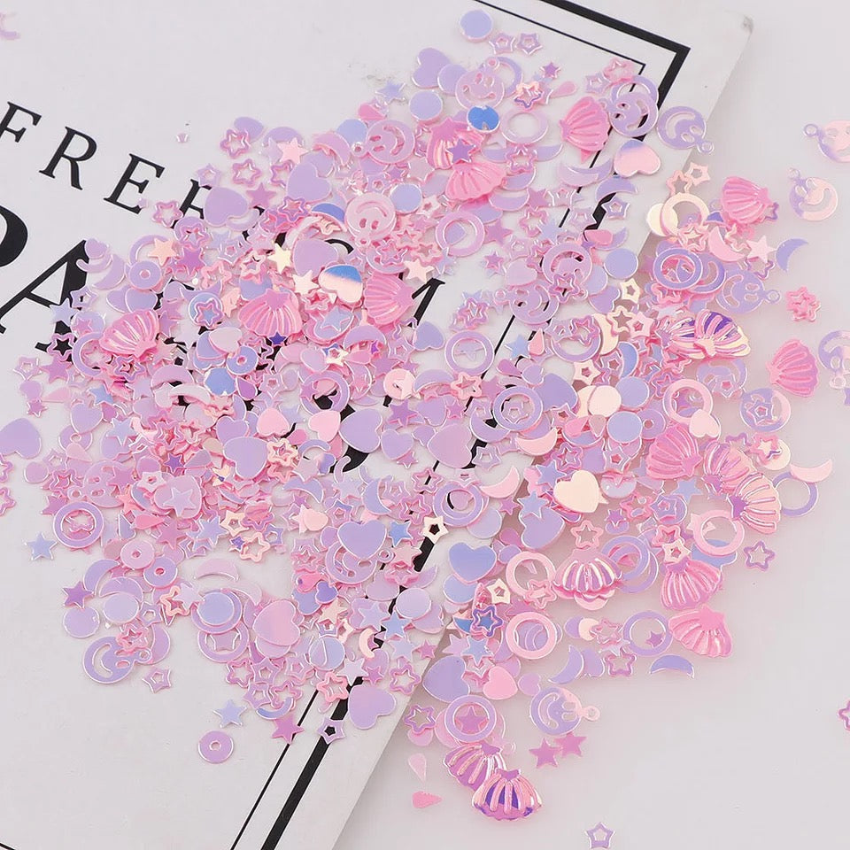 Resin glitter لمعه للرزن