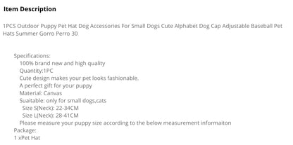 Pet Hat قبعة للحيوانات