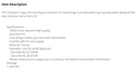 Pet Hat قبعة للحيوانات