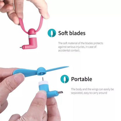 Mobile fan مروحة هاتف