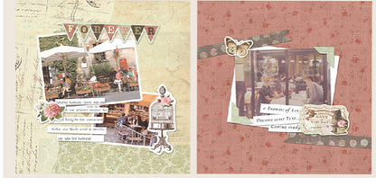 Vintage Scrapbook Kit  ألبوم صور خاص لطفلك