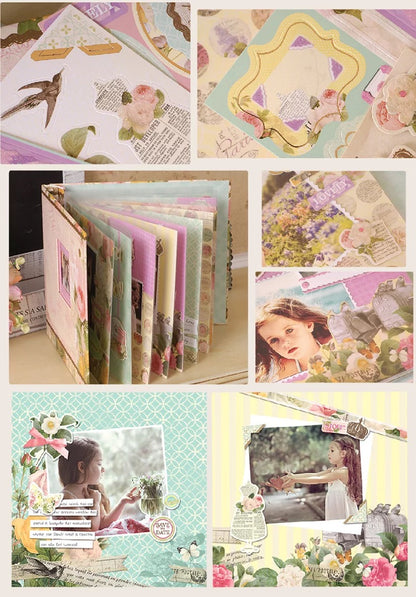 Vintage Scrapbook Kit  ألبوم صور خاص لطفلك