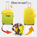 ⁨Luggage Cover غطاء حقيبة السفر⁩