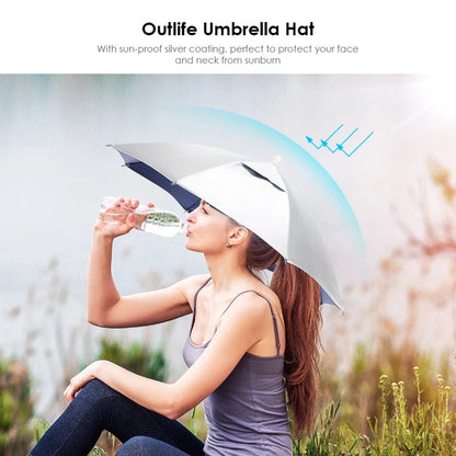 Headwear Umbrella شمسيه للرأس