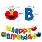 Sesame Street Birthday مجموعة افتح يا سمسم