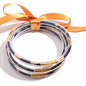 أساور ربل لامعة Glitter Bangles Set