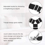 ٤ قطع لشرشف السريرbed sheet clips 4 pcs