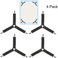 ٤ قطع لشرشف السريرbed sheet clips 4 pcs