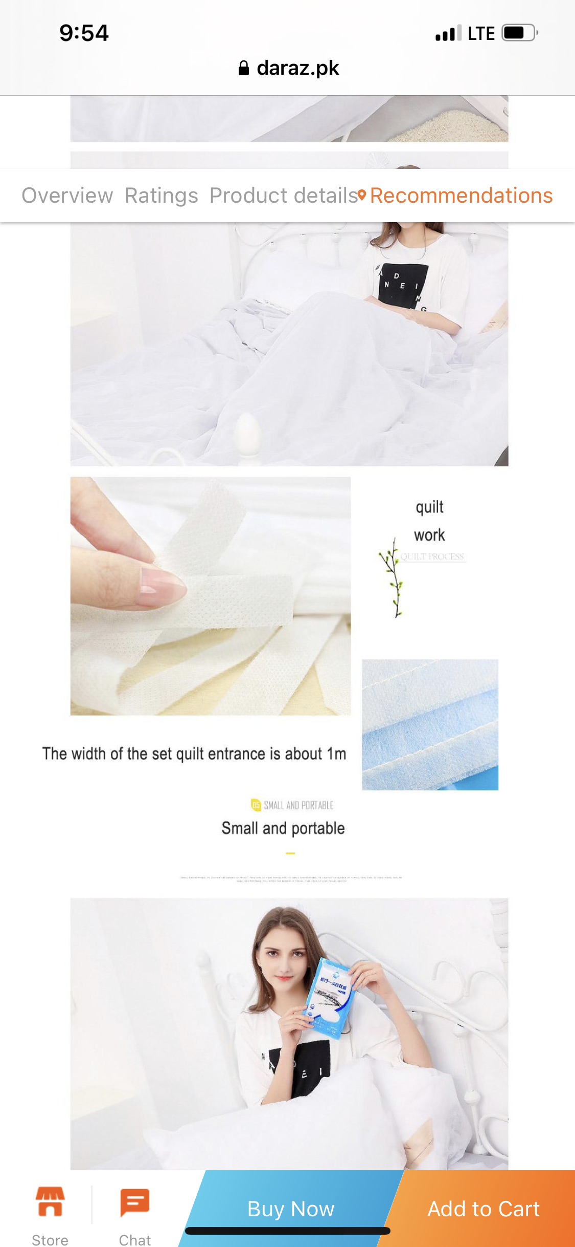 Travel Disposable Bedding شرشف السفر