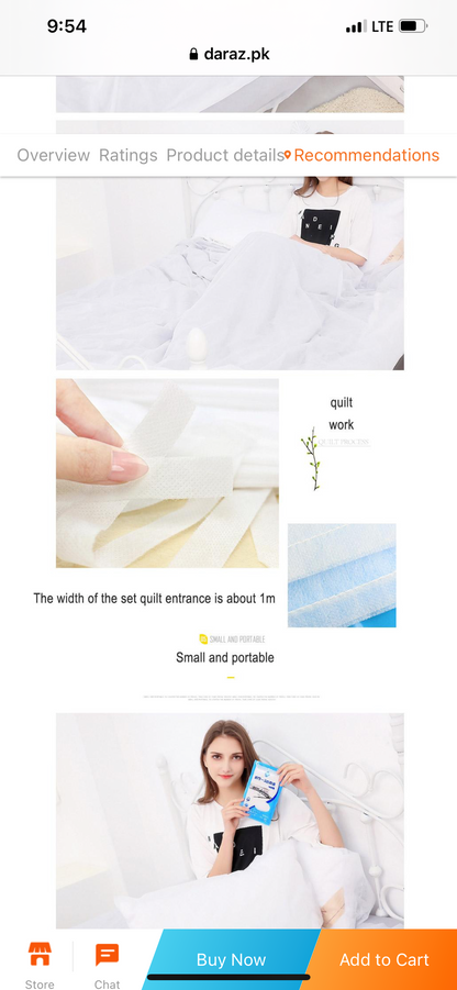 Travel Disposable Bedding شرشف السفر